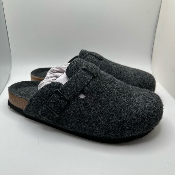 CUSHIONAIRE Womens Clog 9 GRAY - Picture 1 of 7
